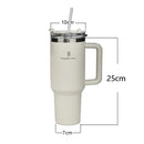 Copo Térmico 1200ml Aço Inoxidável - Garrafa Térmica com Canudo