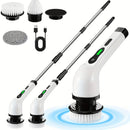 Esfregão de Limpeza Giratório 9 em 1 Recarregável