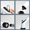 Esfregão de Limpeza Giratório 9 em 1 Recarregável