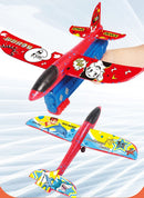 Avião Planador Com Lançador - Brinquedo Aeronave Voadora