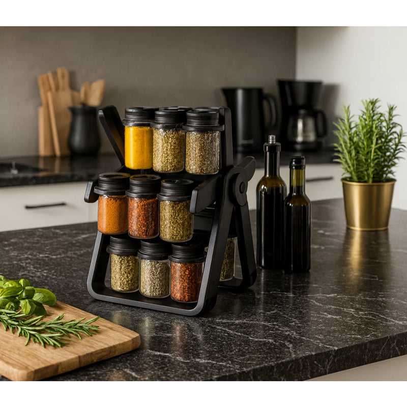 Porta Tempero Condimento Organização Cozinha