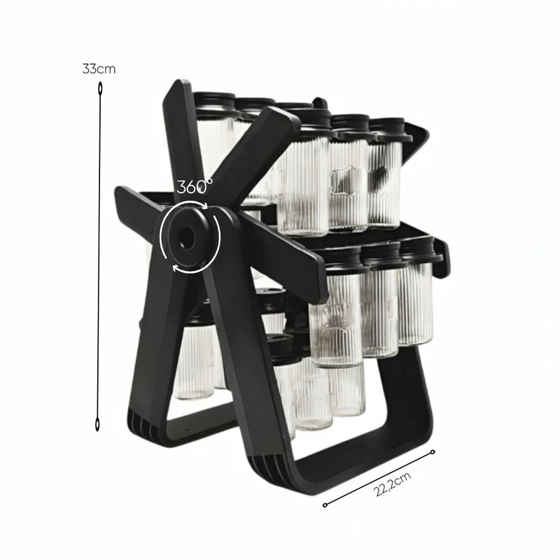 Porta Tempero Condimento Organização Cozinha