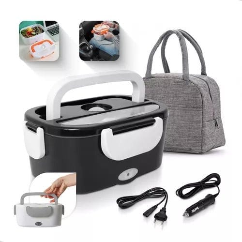 Marmita Térmica Elétrica Inox Portátil Bivolt