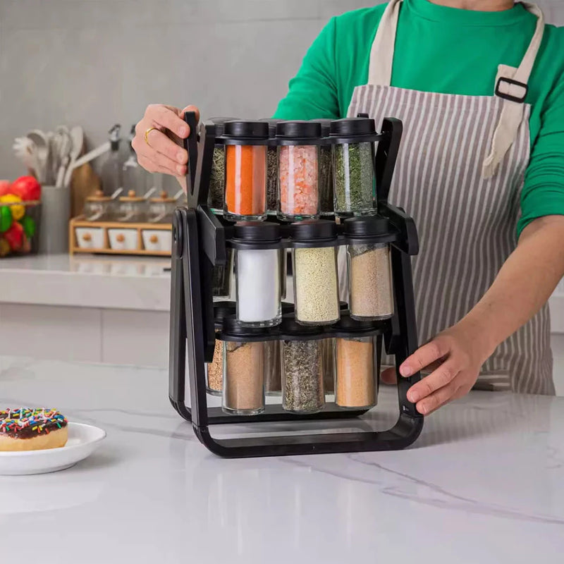 Porta Tempero Condimento Organização Cozinha